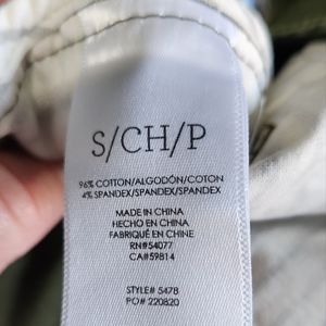 Cabi Expedition Anorack Jacket - olive green size small - EUC- not sure if worn